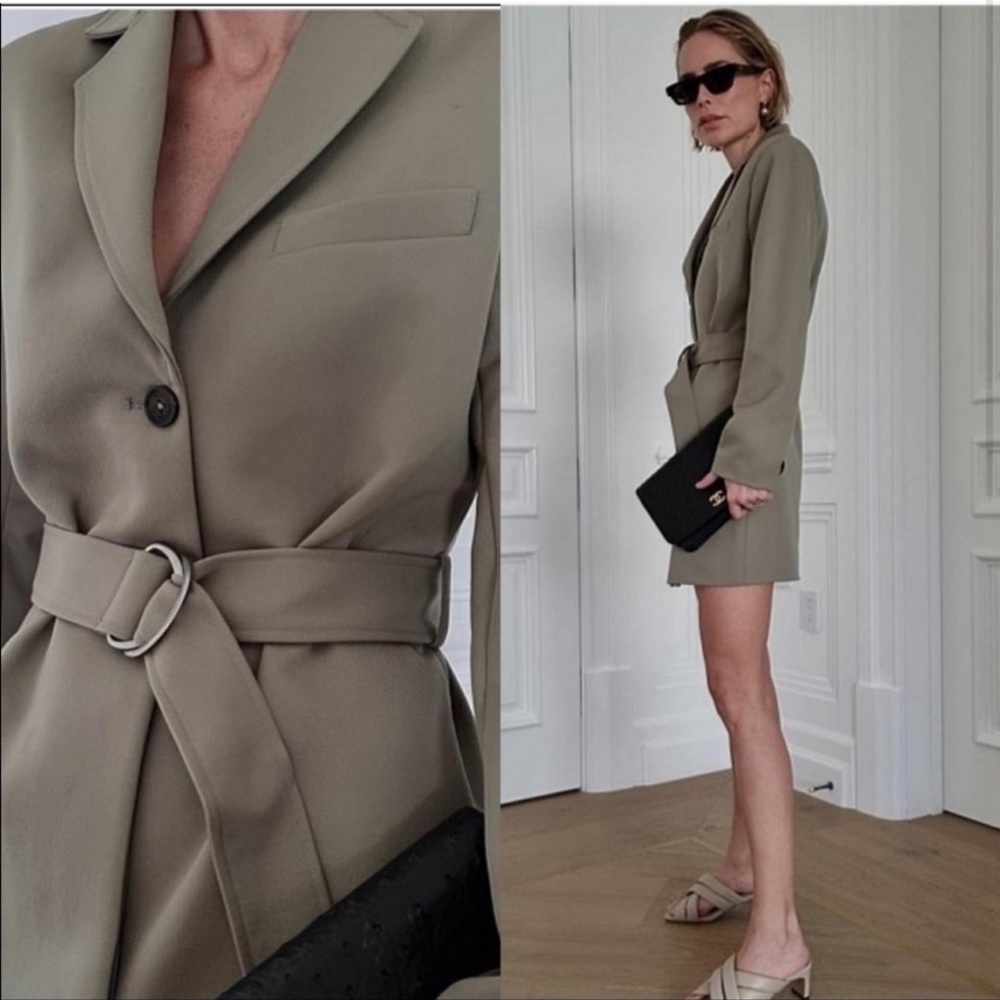 Anine Bing Campbell Dress / doubles as blazer / NWT